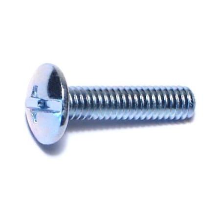 Midwest Fastener #8-32 x 3/4 in Combination Phillips/Slotted Truss Machine Screw, Zinc Plated Steel, 100 PK 01966